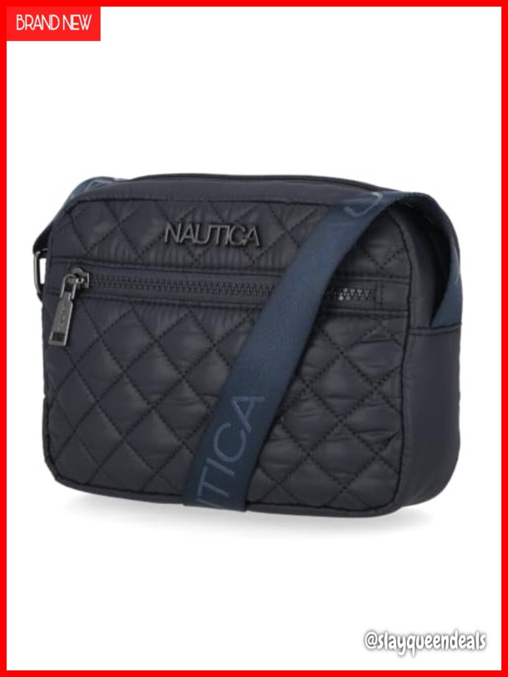 Nautica High Seas Camera Crossbody Bag Adjustable Strap
